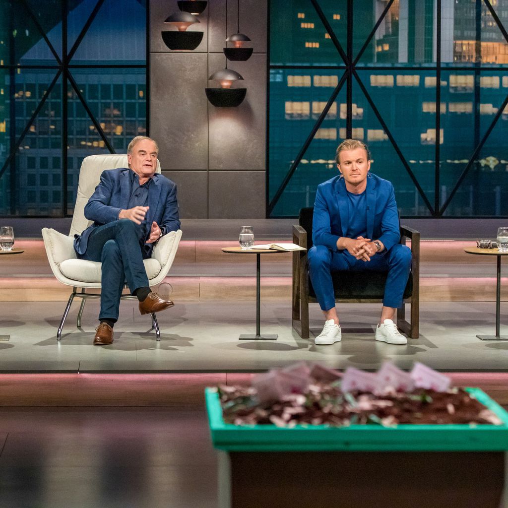 Carsten Maschmeyer, Dr. Georg Kofler und Nico Rosberg bei "Die Höhle der Löwen"