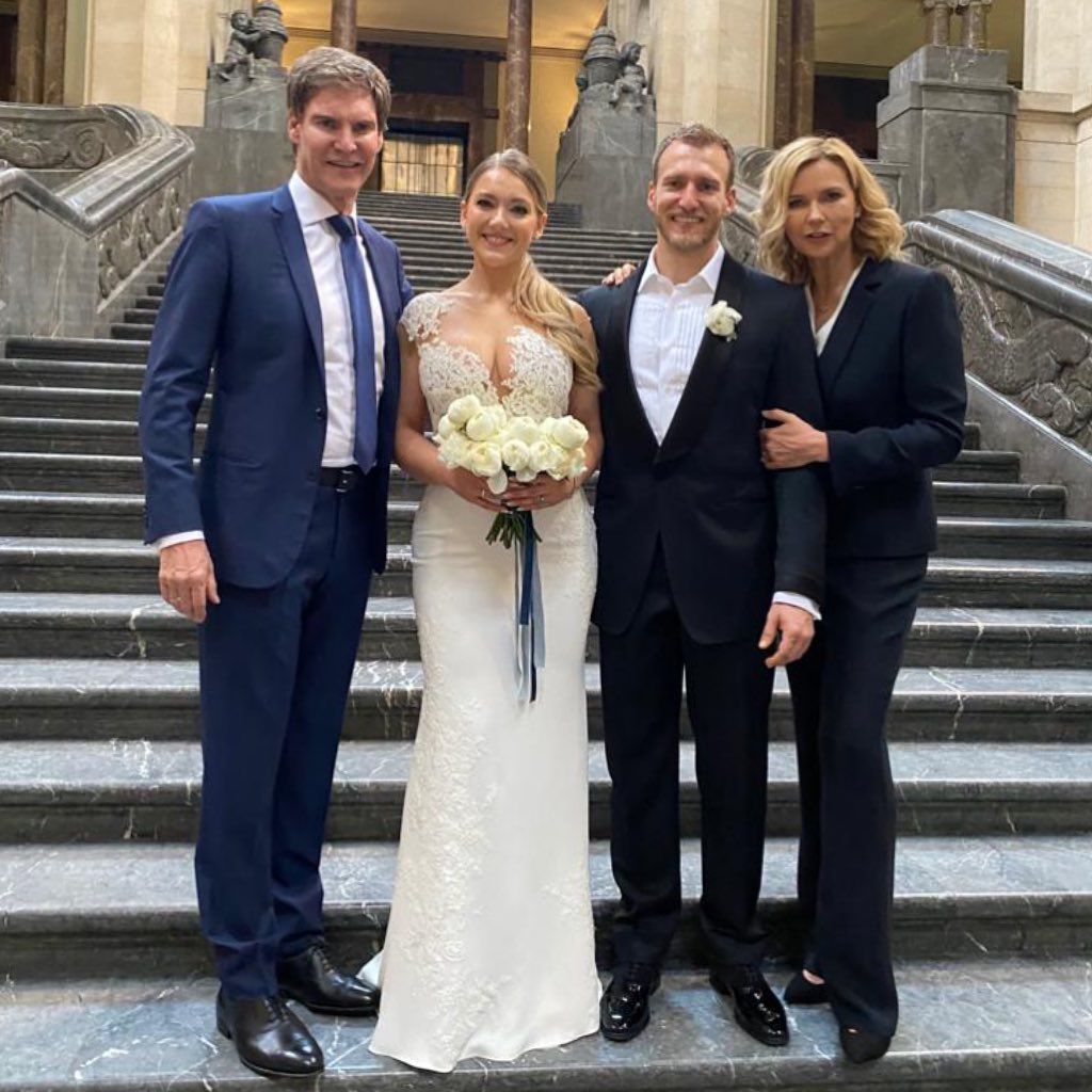 Carsten Maschmeyer, Marie und Marcel Maschmeyer und Veronica Ferres