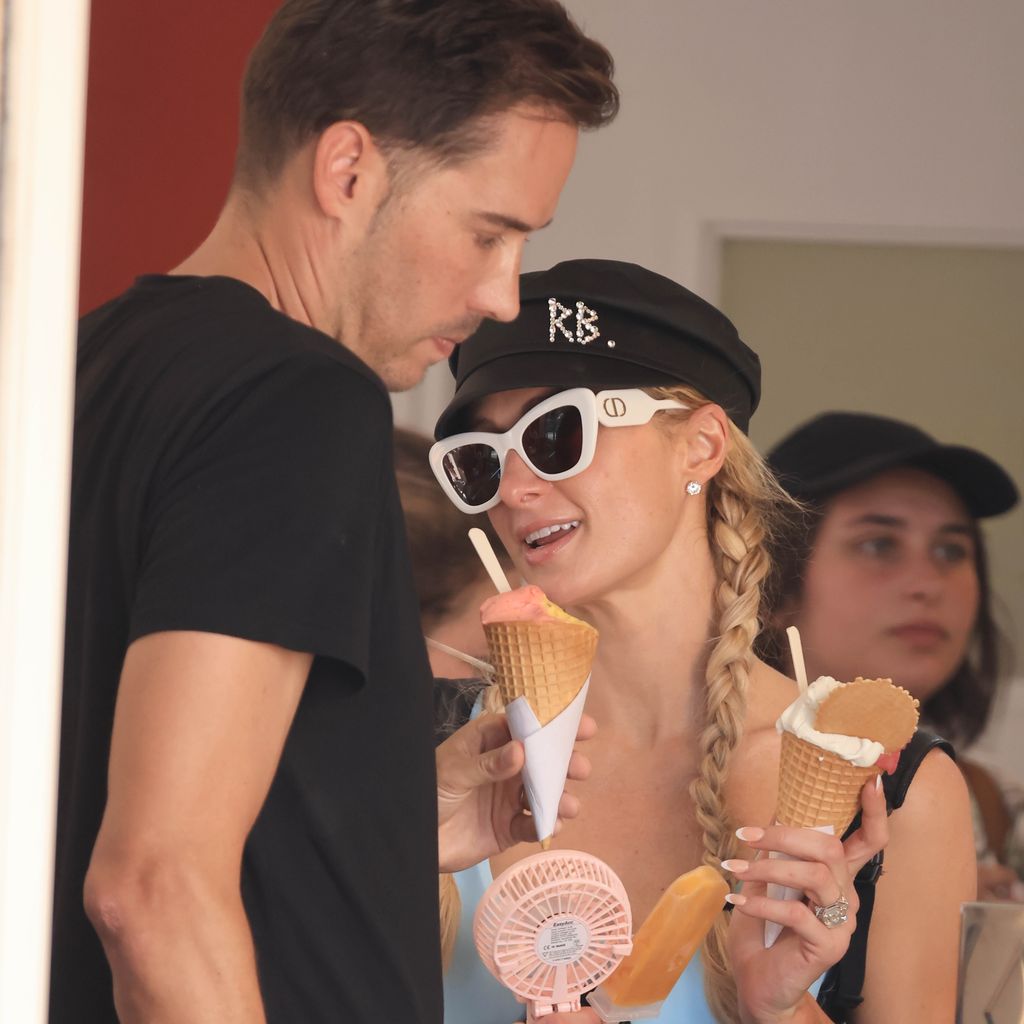 Carter Reum und Paris Hilton im August 2022