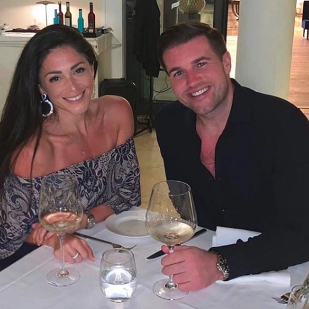 Casey Batchelor und ihr Verlobter Dane Goodson, Februar 2020