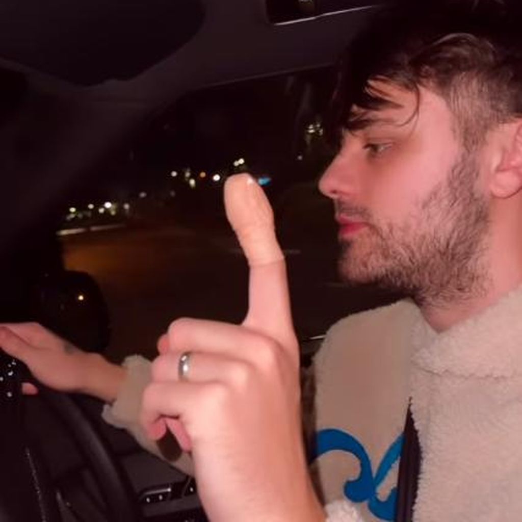 Casey Johnson mit seiner Verletzung, 2024