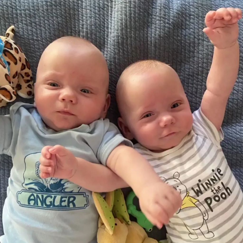 Casey und Emory Wollny im Oktober 2021