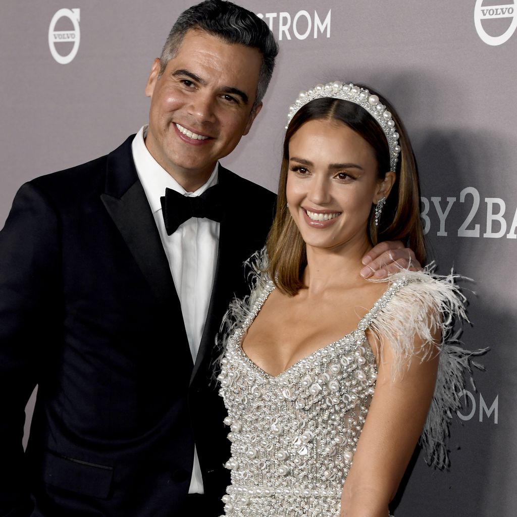 Cash Warren und Jessica Alba im November 2019