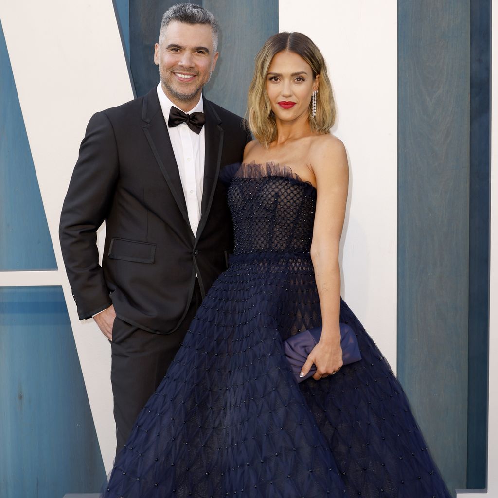 Filmproduzent Cash Warren mit seiner Frau Jessica Alba
