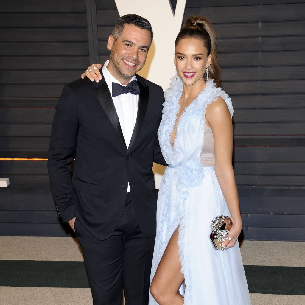 Cash Warren und Jessica Alba, 2017