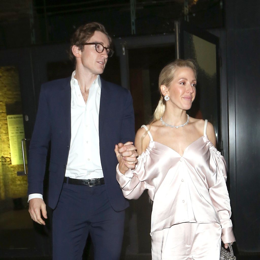 Caspar Jopling und Ellie Goulding in London