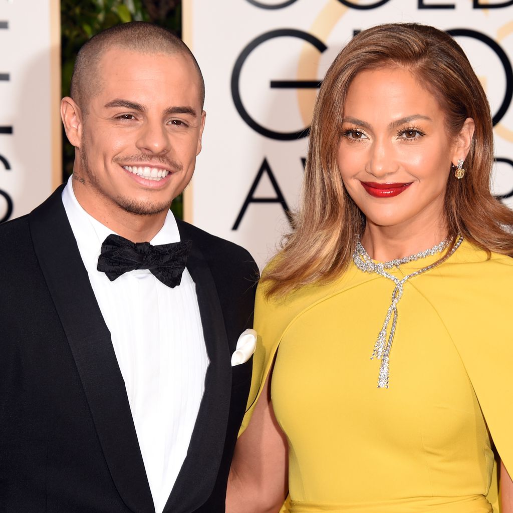 Casper Smart und Jennifer Lopez im Januar 2016