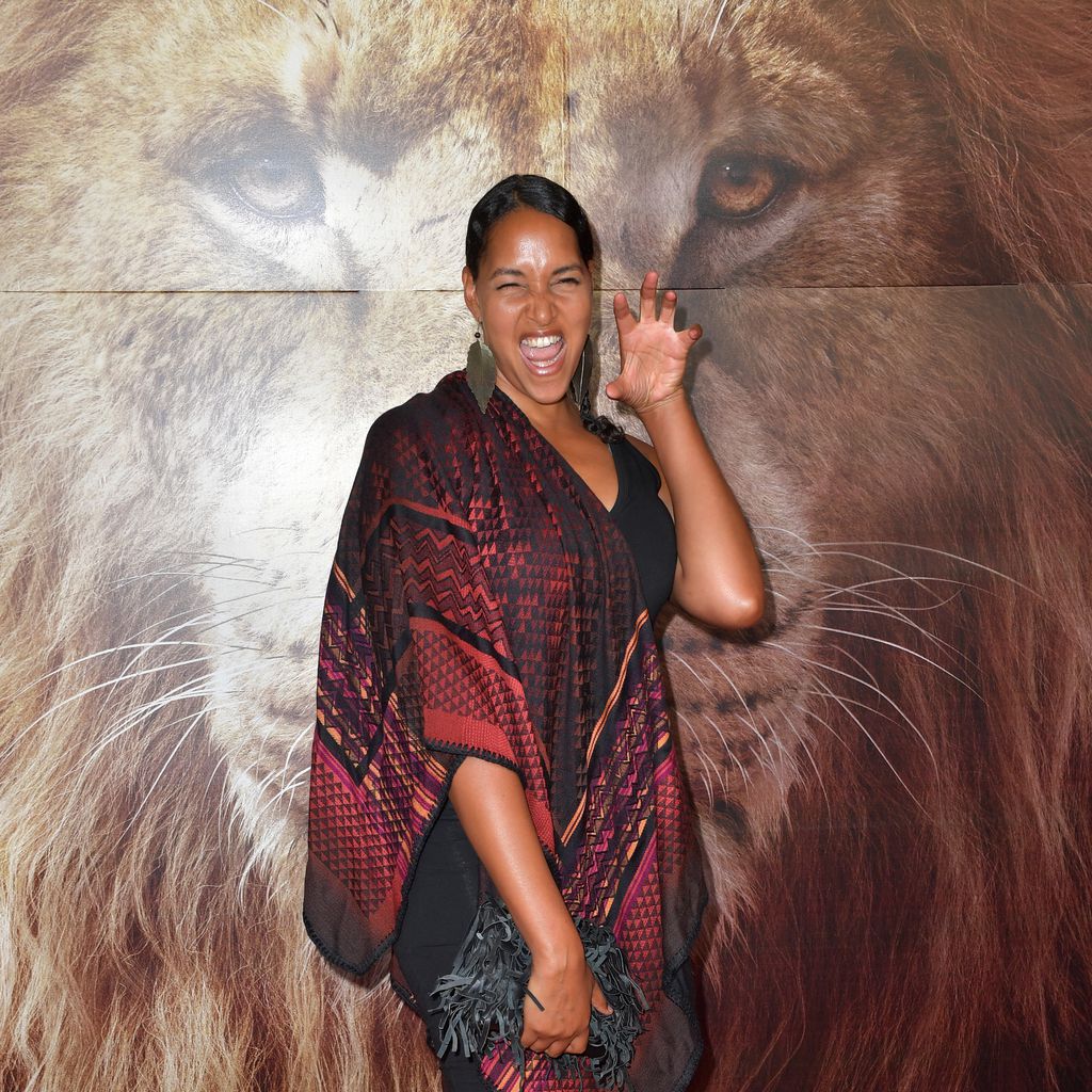 Cassandra Steen bei einem Screening von "König der Löwen"