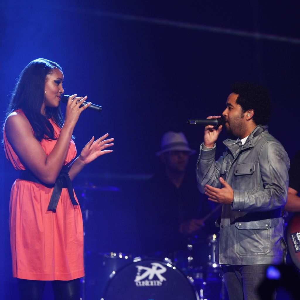 Cassandra Steen und Adel Tawil bei "The Dome 50" 2009 in München