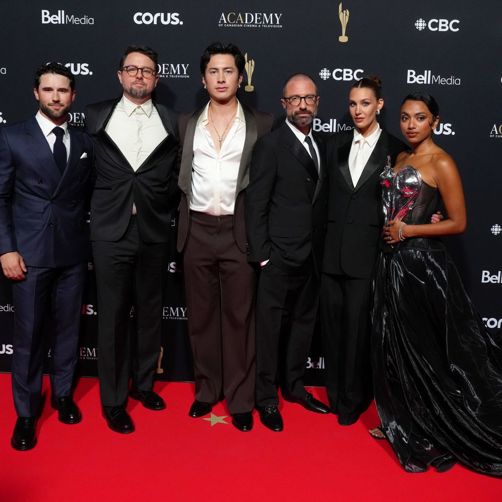 Cast und Crew von "Heated Rivalry" bei den Canadian Screen Awards in Toronto