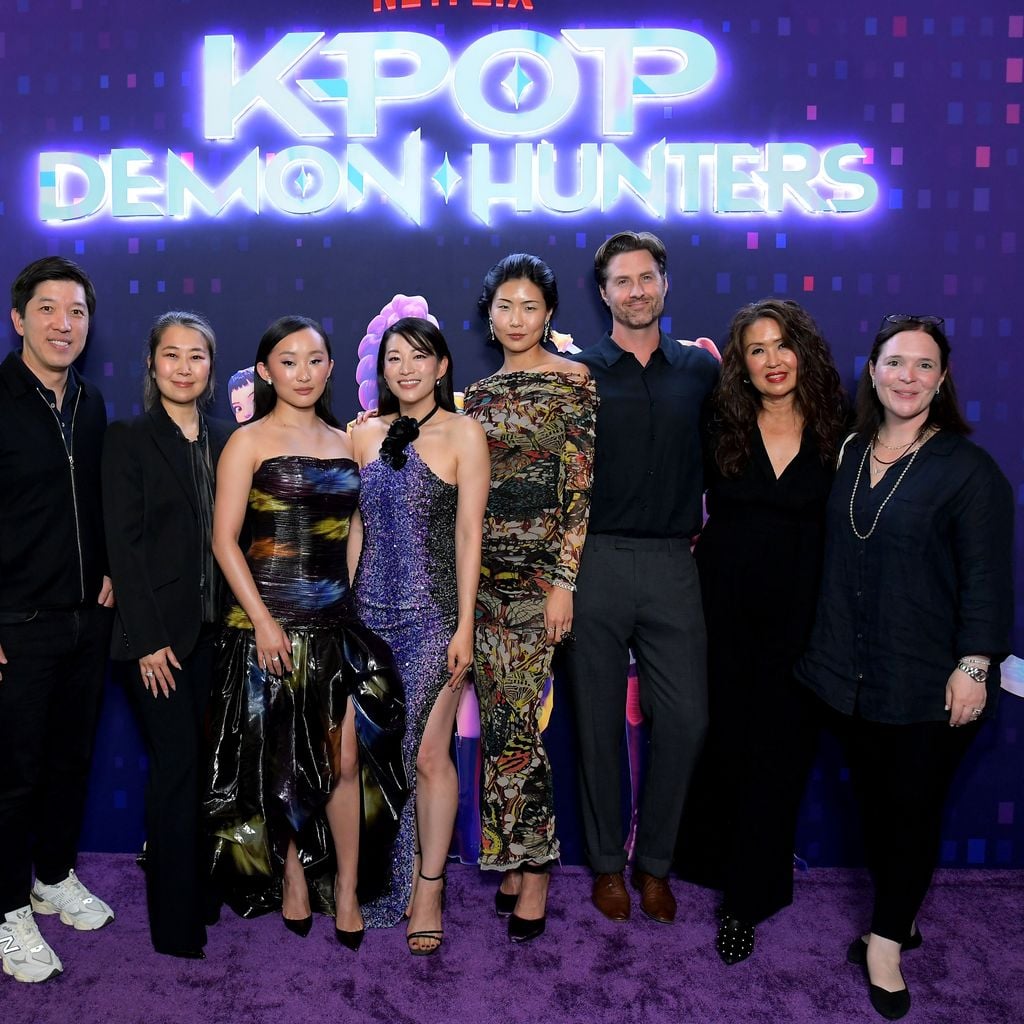 Cast und Crew von "KPop Demon Hunters" beim Netflix-Event Tudum, Juni 2025