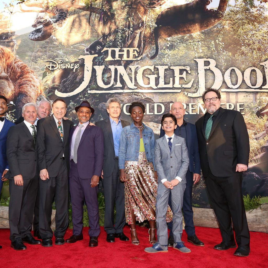 Lupita Nyong'o, Giancarlo Esposito, Ben Kingsley und Jon Favreau