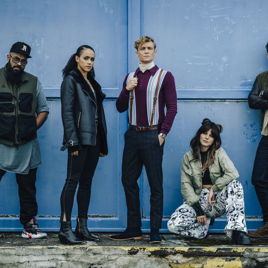 Nathalie Emmanuel, Matthias Schweighöfer, Ruby O. Fee in "Army of Thieves" auf Netflix