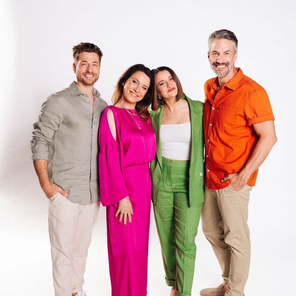 Dominik Flade, Berrit Arnold, Julia Wiedemann, Stefan Bockelmann (v.l.n.r.)