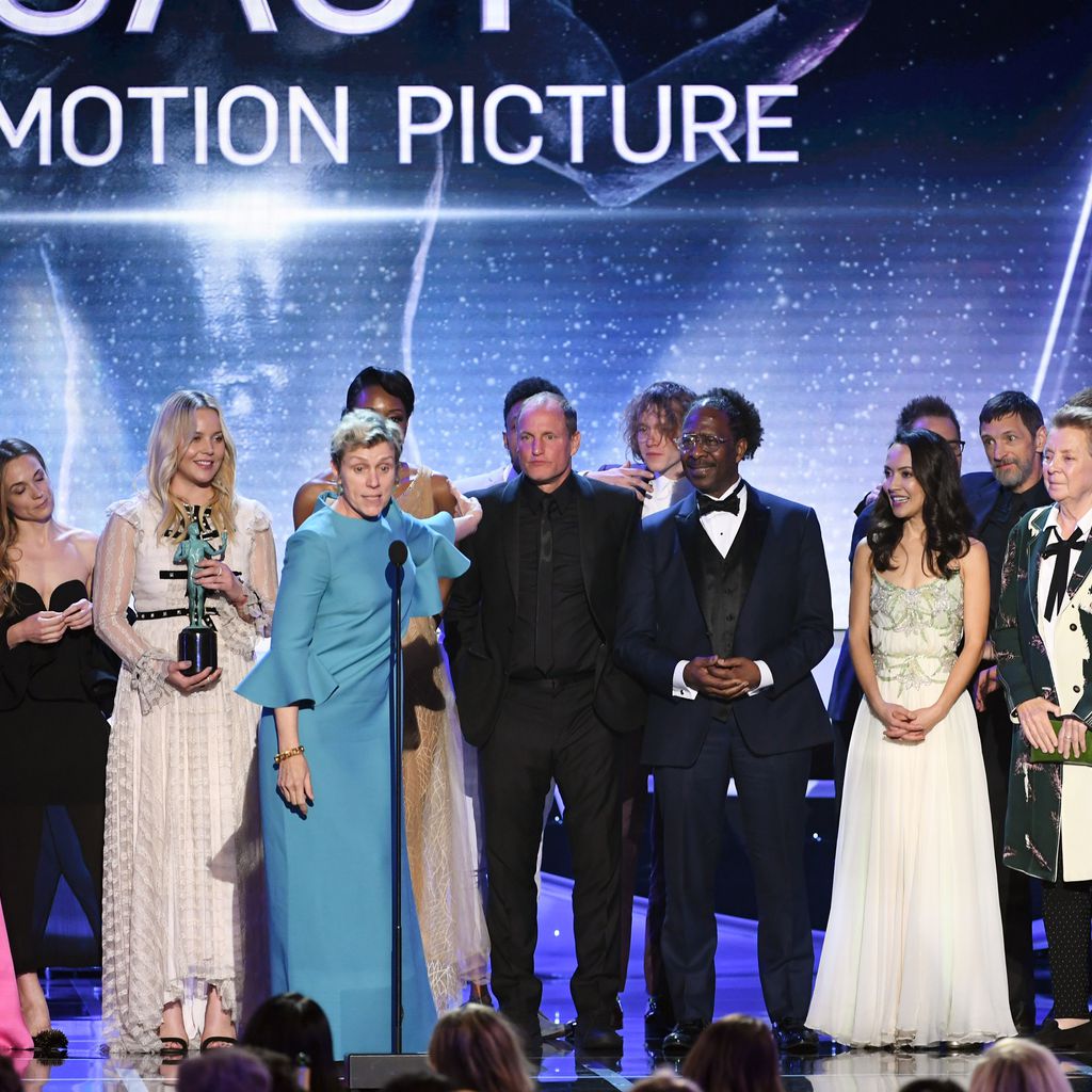 Cast von "Three Billboards Outside Ebbing, Missouri" bei den SAG Awards 2018