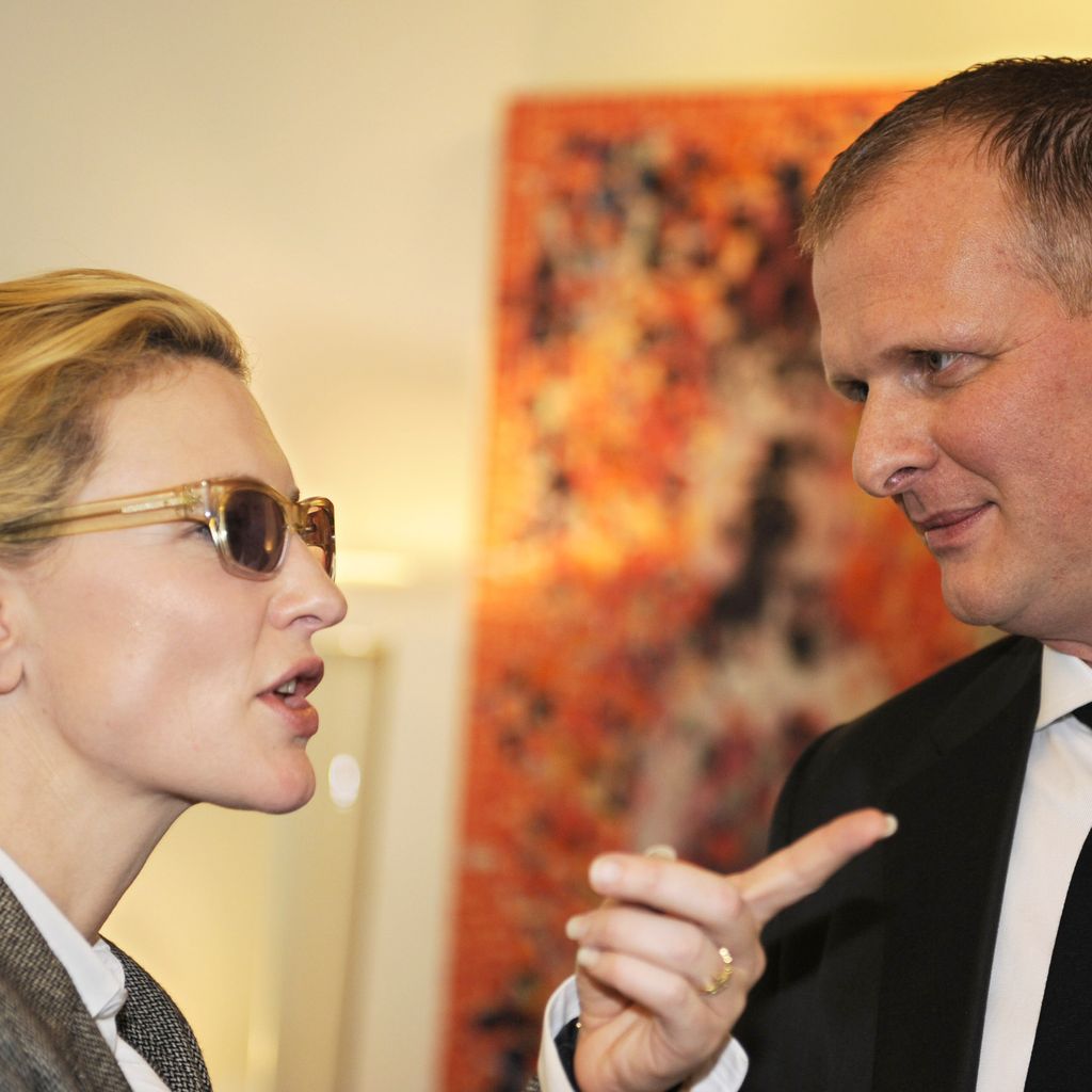 Cate Blanchett und Thomas Ostermeier, April 2010