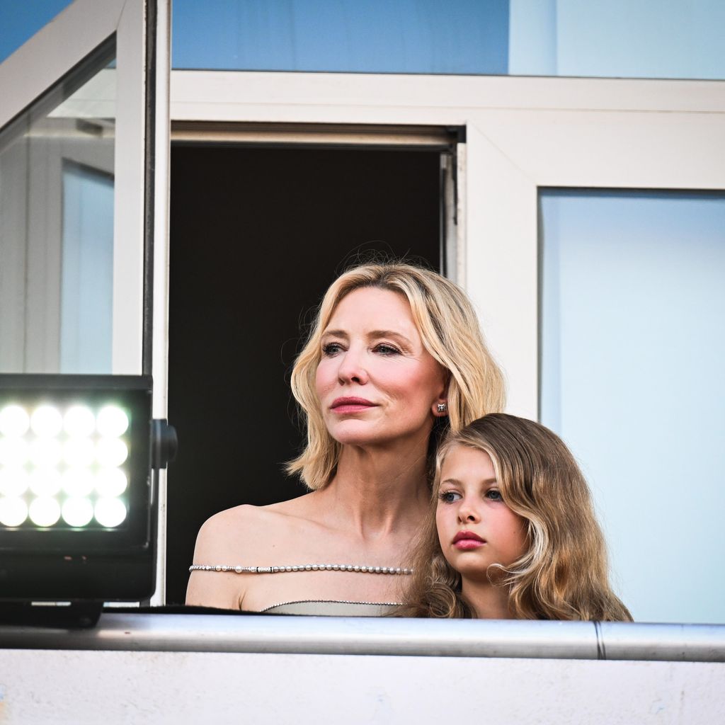 Cate Blanchett und ihre Tochter Edith bei den 81. Internationalen Filmfestspielen in Venedig, 2024