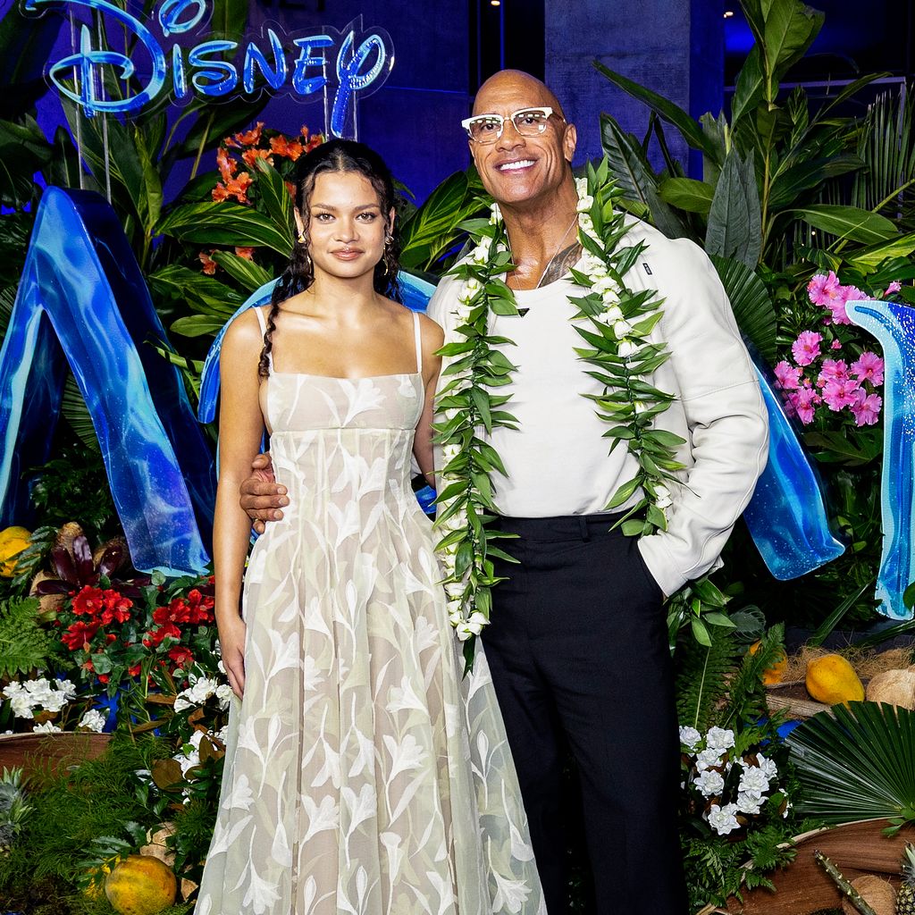 Catherine Laga'aia und Dwayne Johnson bei Disneys "Moana" Special Event im ICC Sydney Theatre