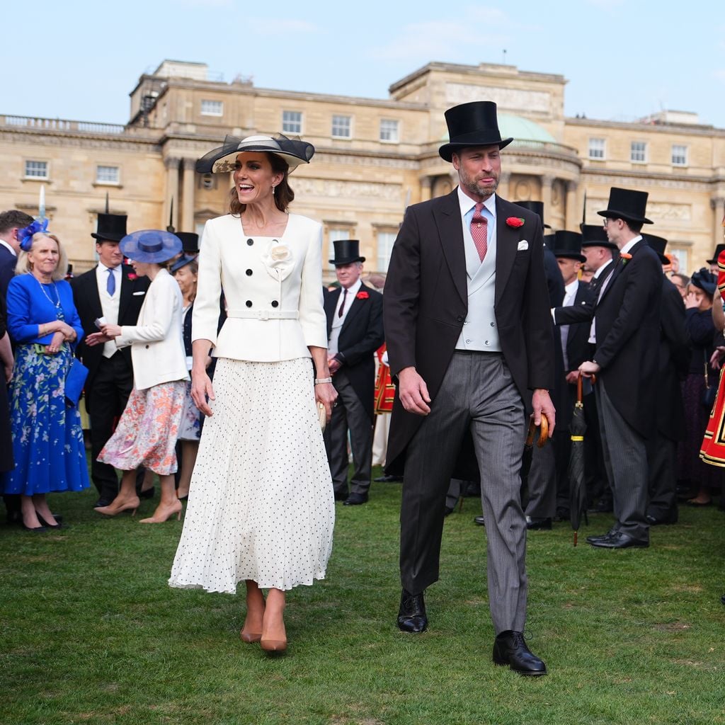 Prinz William und Prinzessin Kate auf der Gartenparty im Buckingham Palace, 2026