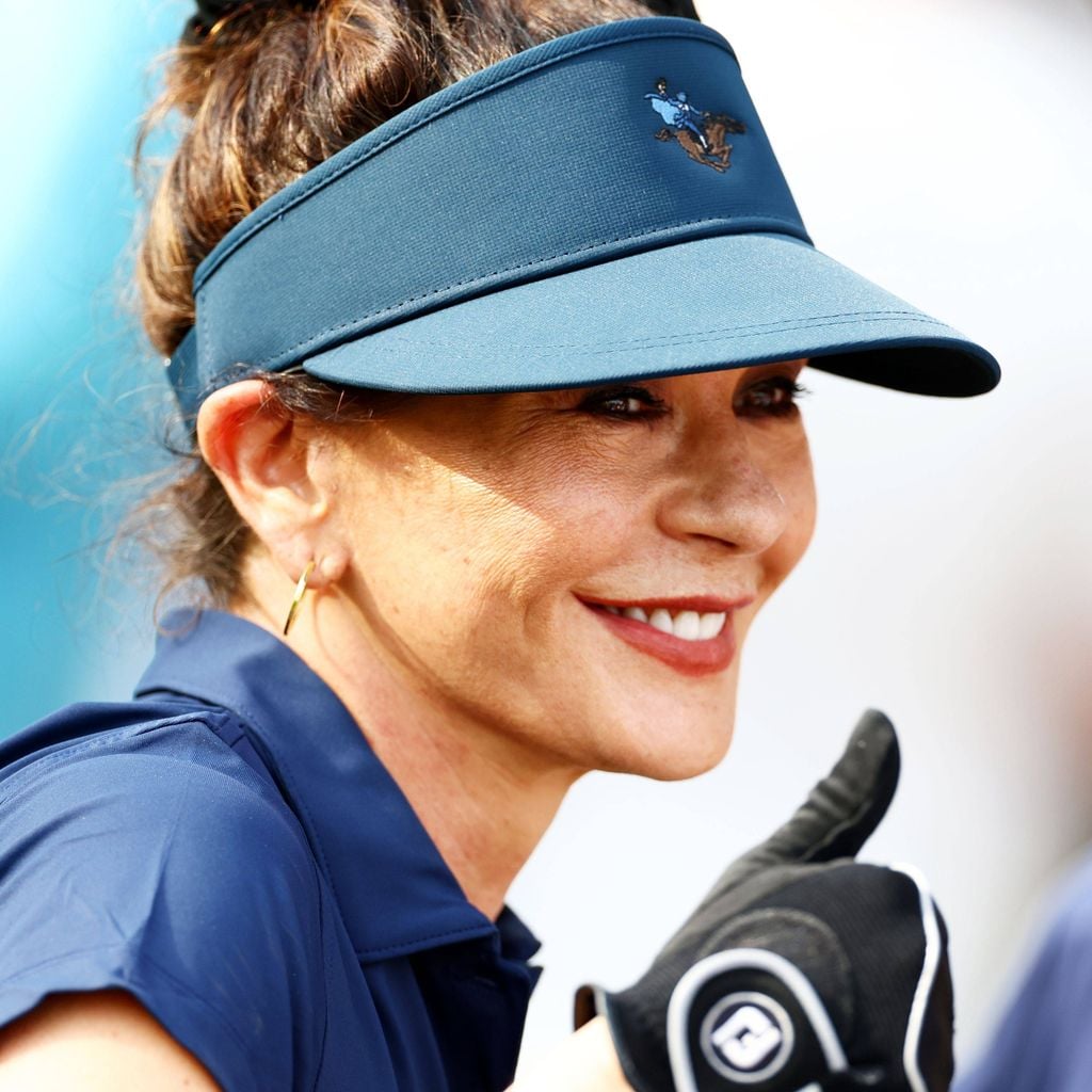 Catherine Zeta-Jones beim Celebrity All-Star Match des Ryder Cup 2025 in New York