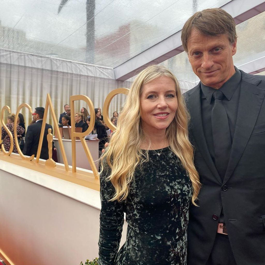 Cathy Goodmann und Tony Hawk im Februar 2020
