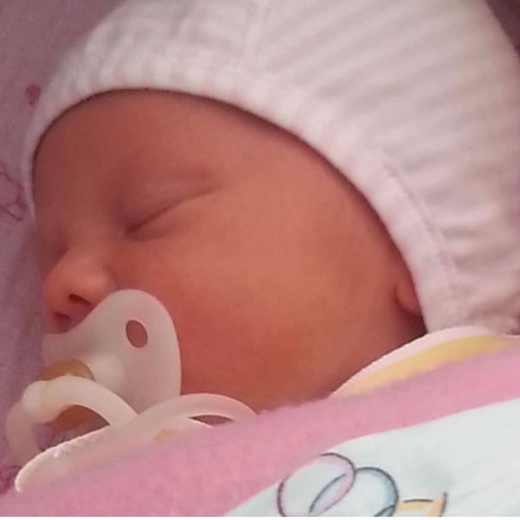 Celina-Sophie Wollny als Baby