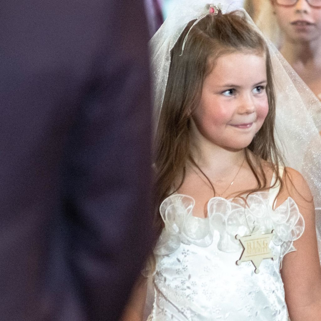 Celina-Sophie Wollny bei Sarafina Wollnys Hochzeit