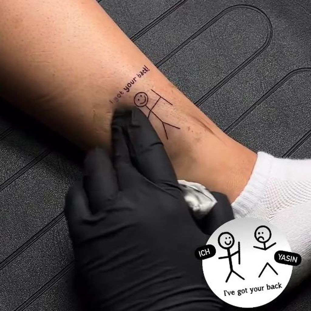 Celina Weisners Partnertattoo mit Yasin Mohamed