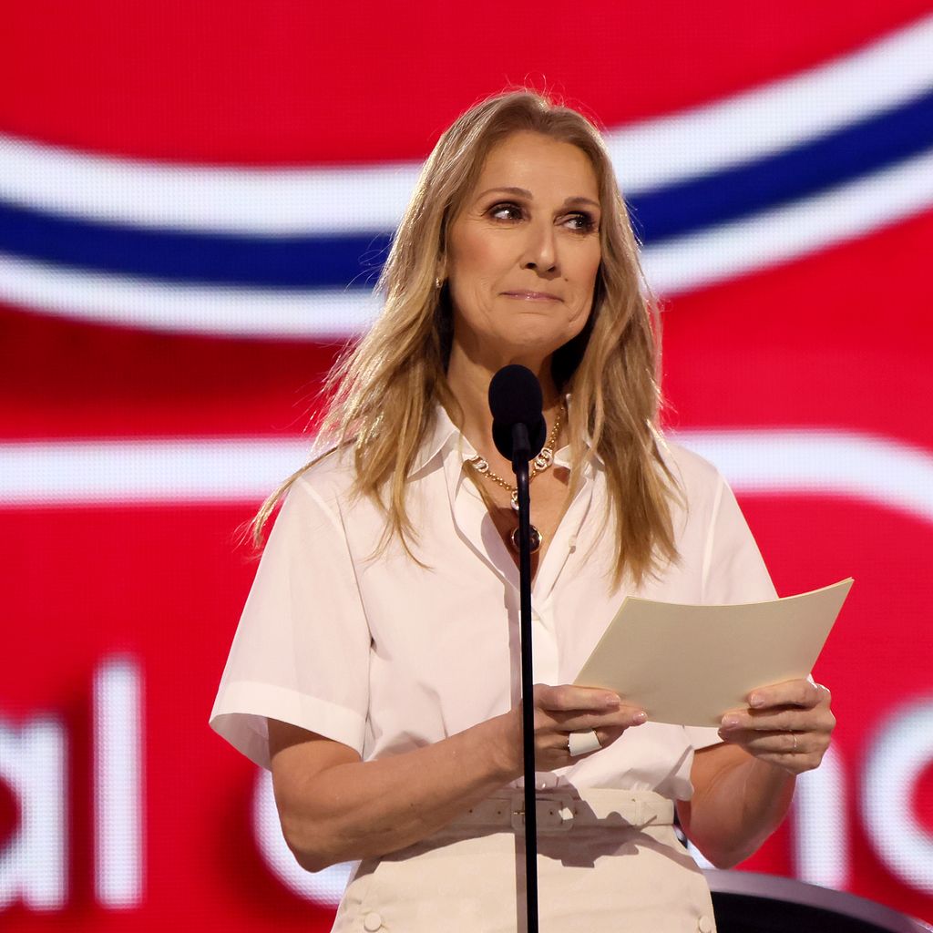 Céline Dion bei der "NHL Draft 2024"