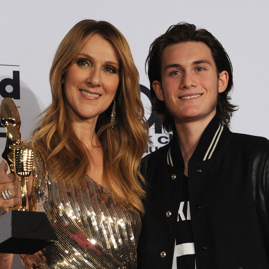 Céline Dion und ihr Sohn René-Charles Angelil