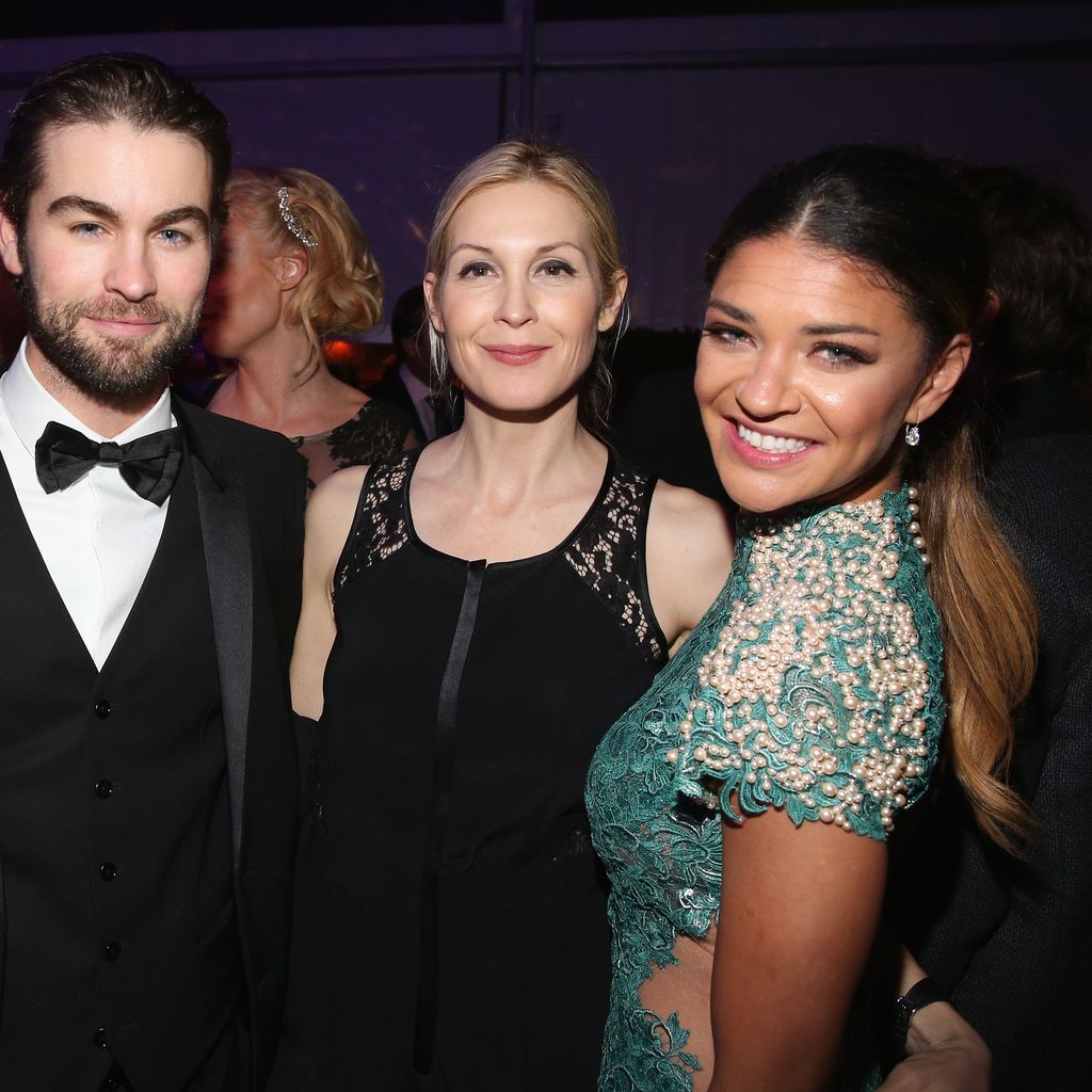 Kelly Rutherford, Chace Crawford und Jessica Szohr
