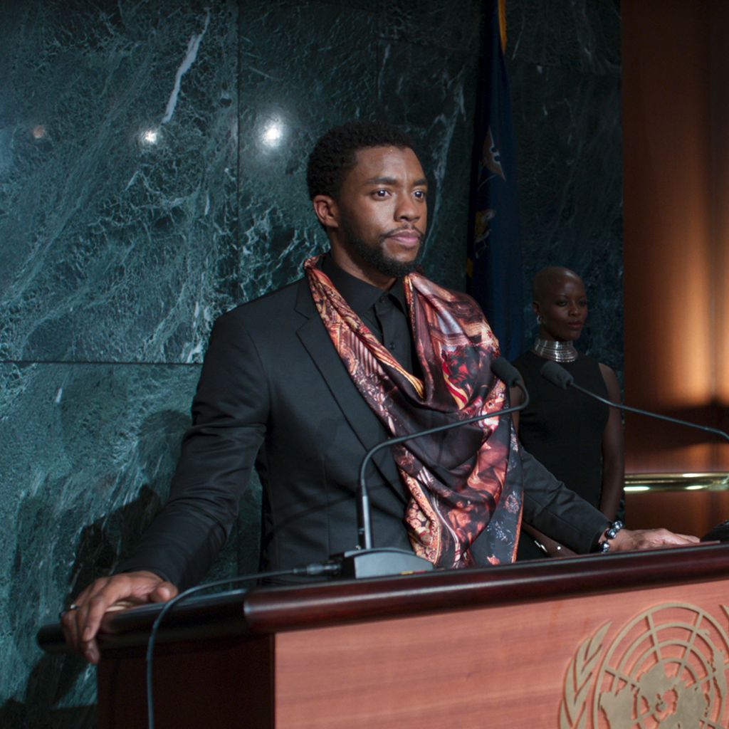 Chadwick Boseman in "Black Panther"