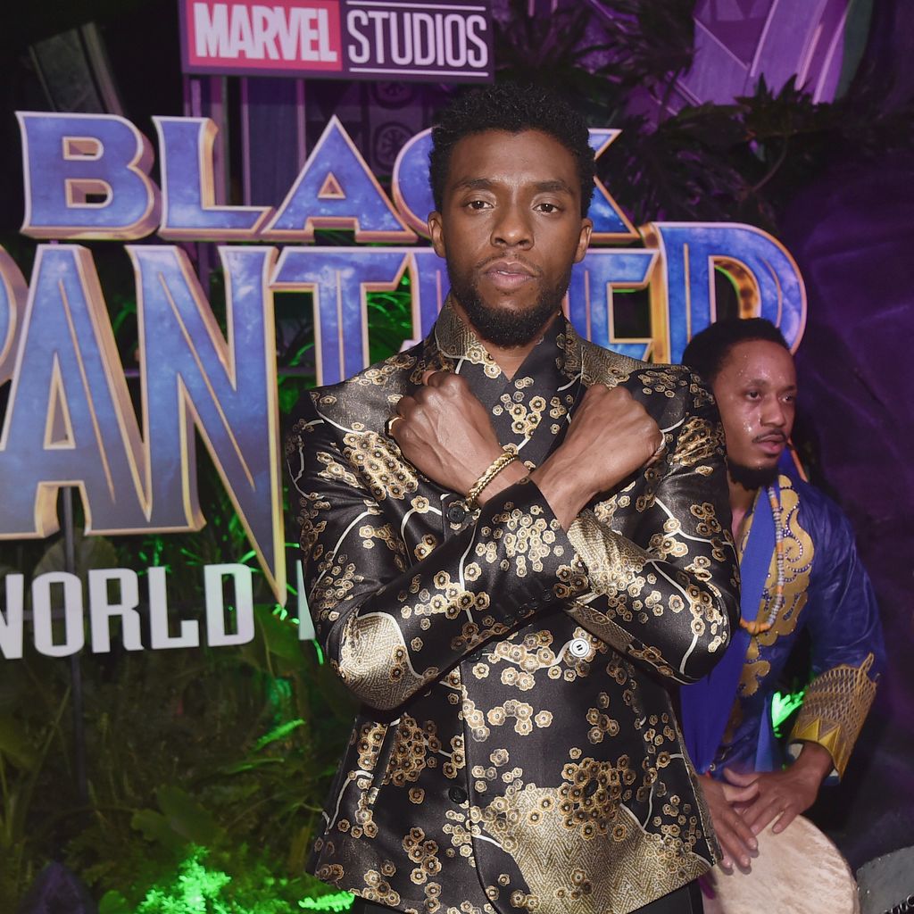 Chadwick Boseman bei der "Black Panther"-Weltpremiere 2018