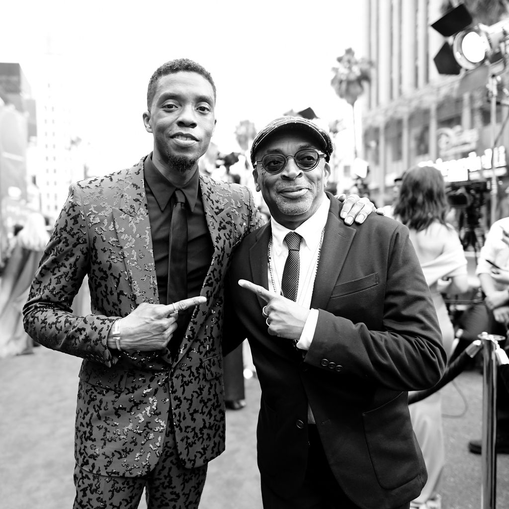 Chadwick Boseman und Spike Lee 2019