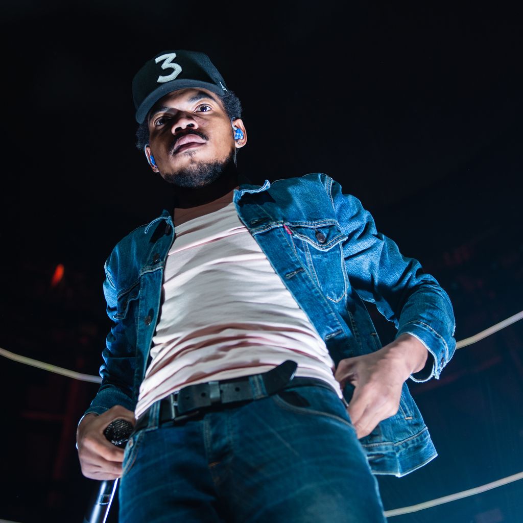 Chance the Rapper auf einem Festival in London