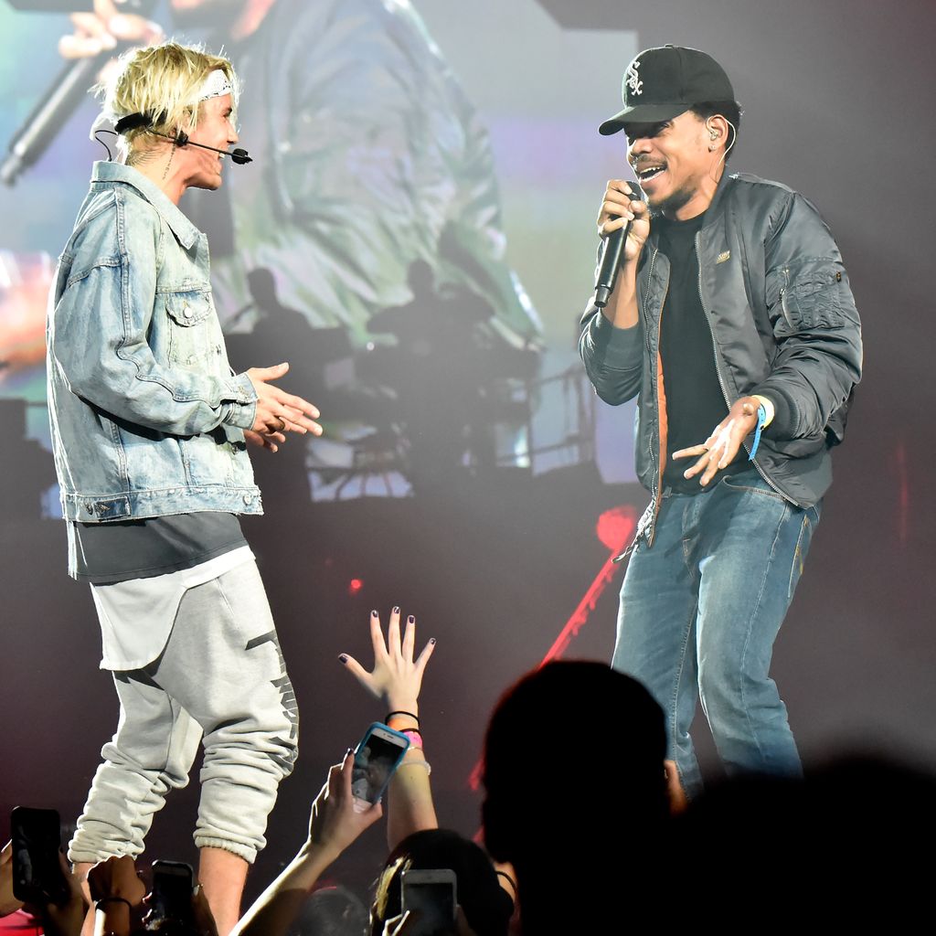 Justin Bieber und Chance the Rapper