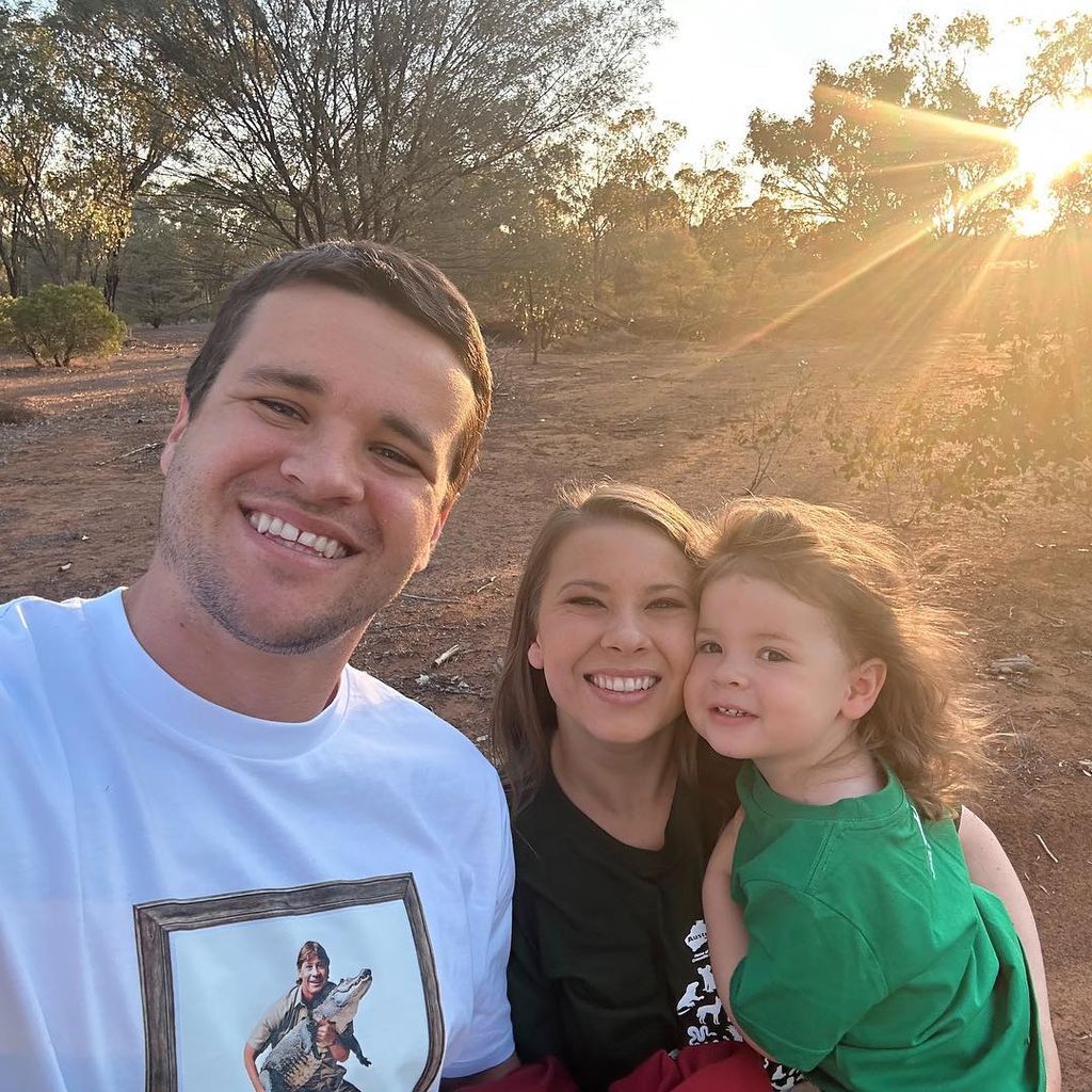 Chandler Powell, Bindi Irwin und Grace 2023