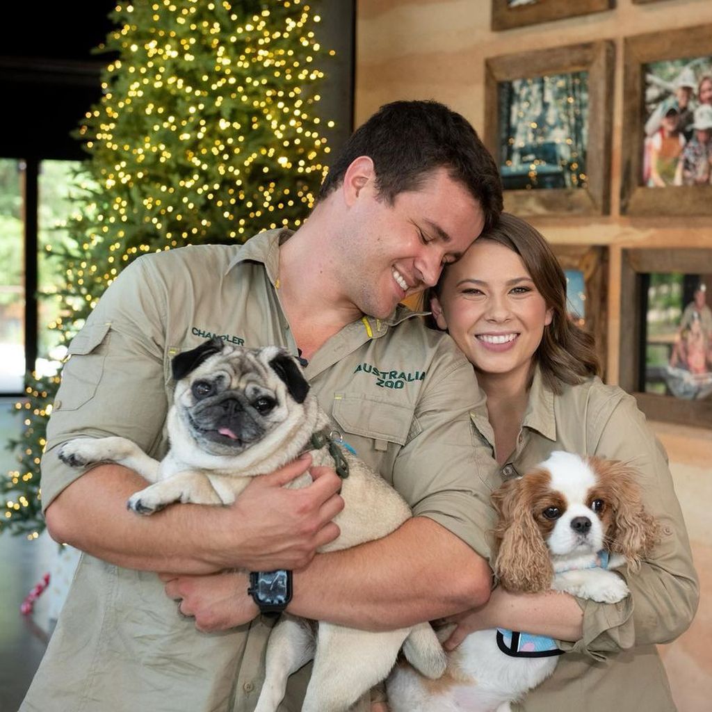 Chandler Powell und Bindi Irwin, Dezember 2022