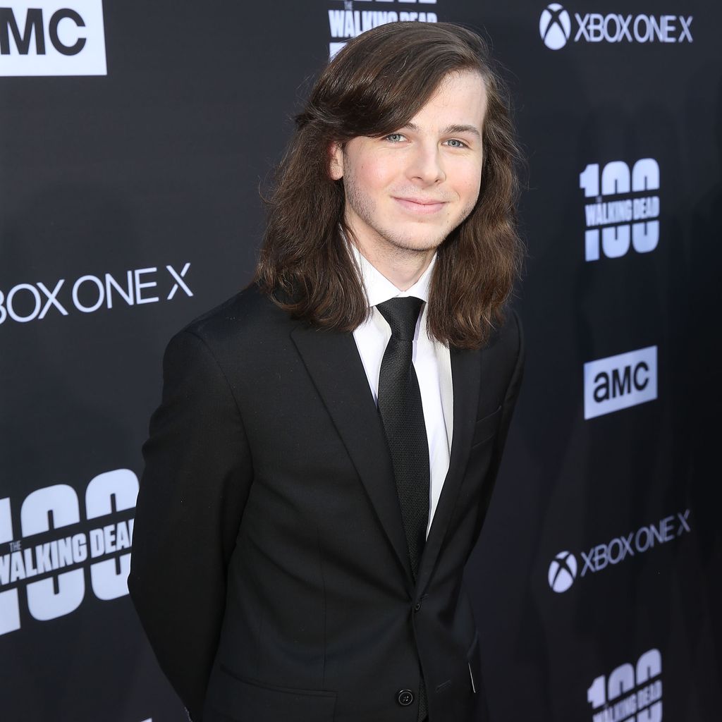 Chandler Riggs bei der Feier zur 100. Episode von "The Walking Dead"