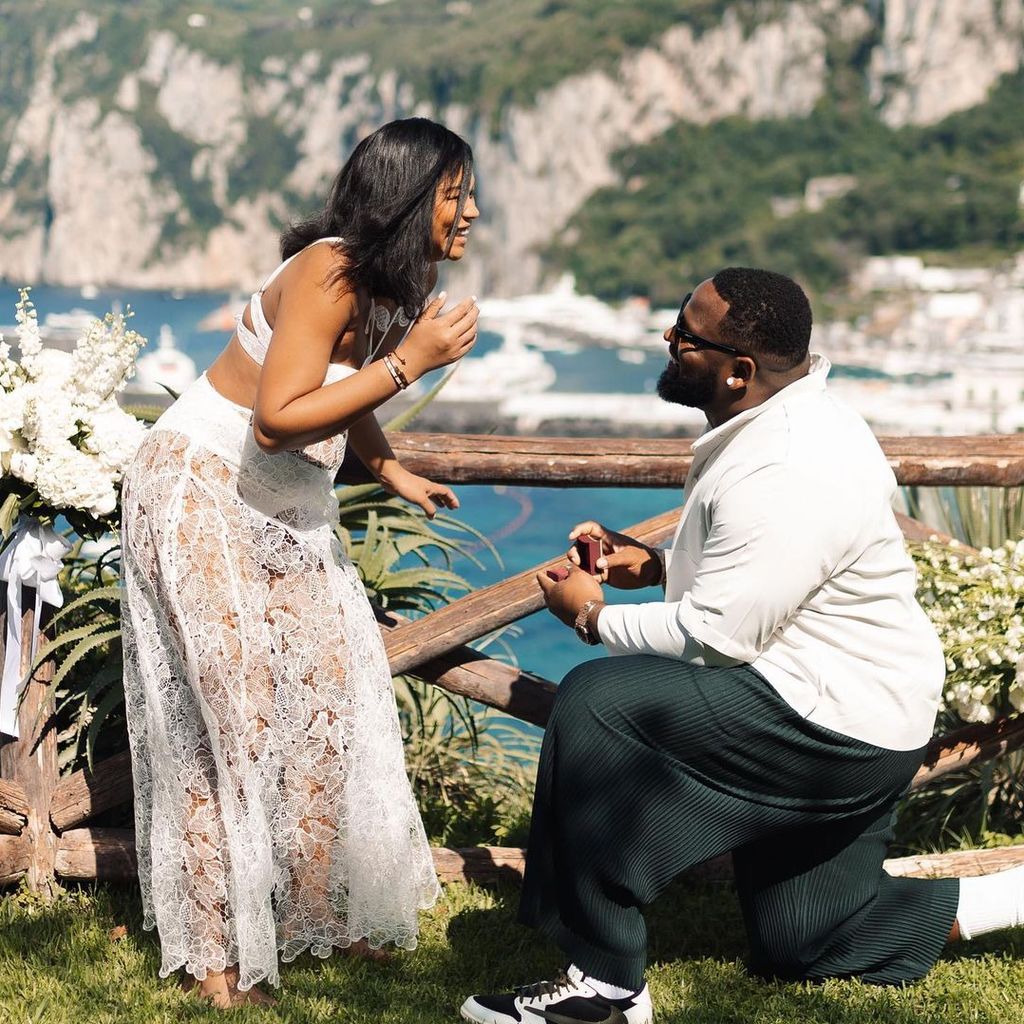 Chanel Iman und Davon Godchaux im Mai 2023