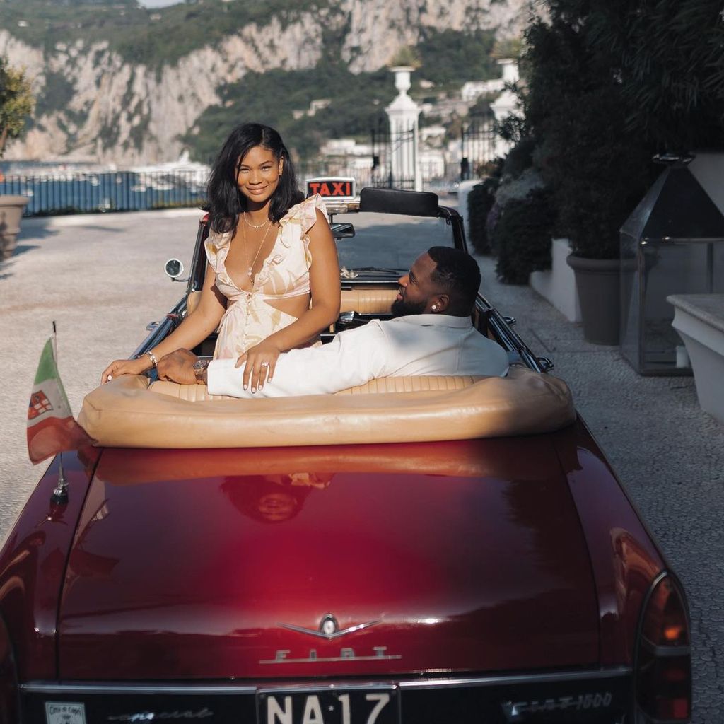 Chanel Iman und Davon Godchaux im Mai 2023