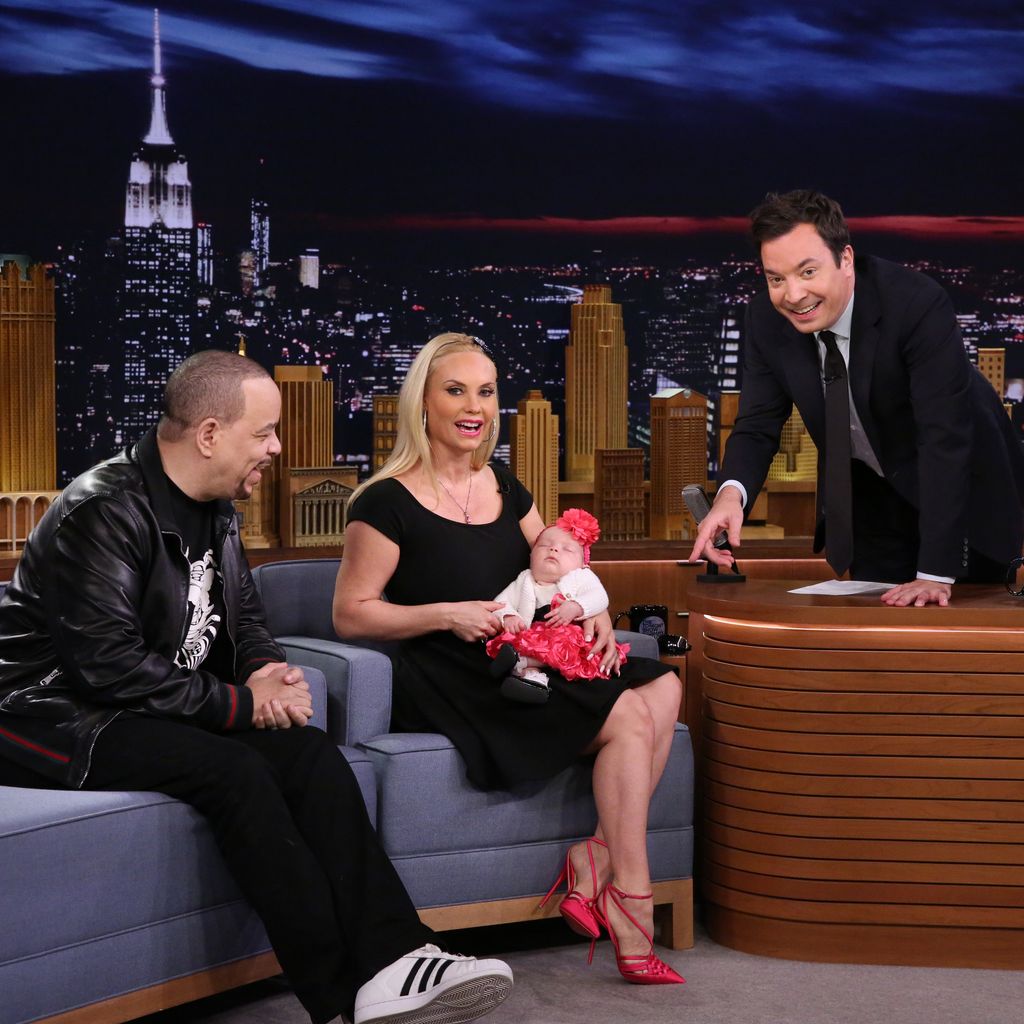 Coco, Jimmy Fallon, Chanel Nicole und Ice-T