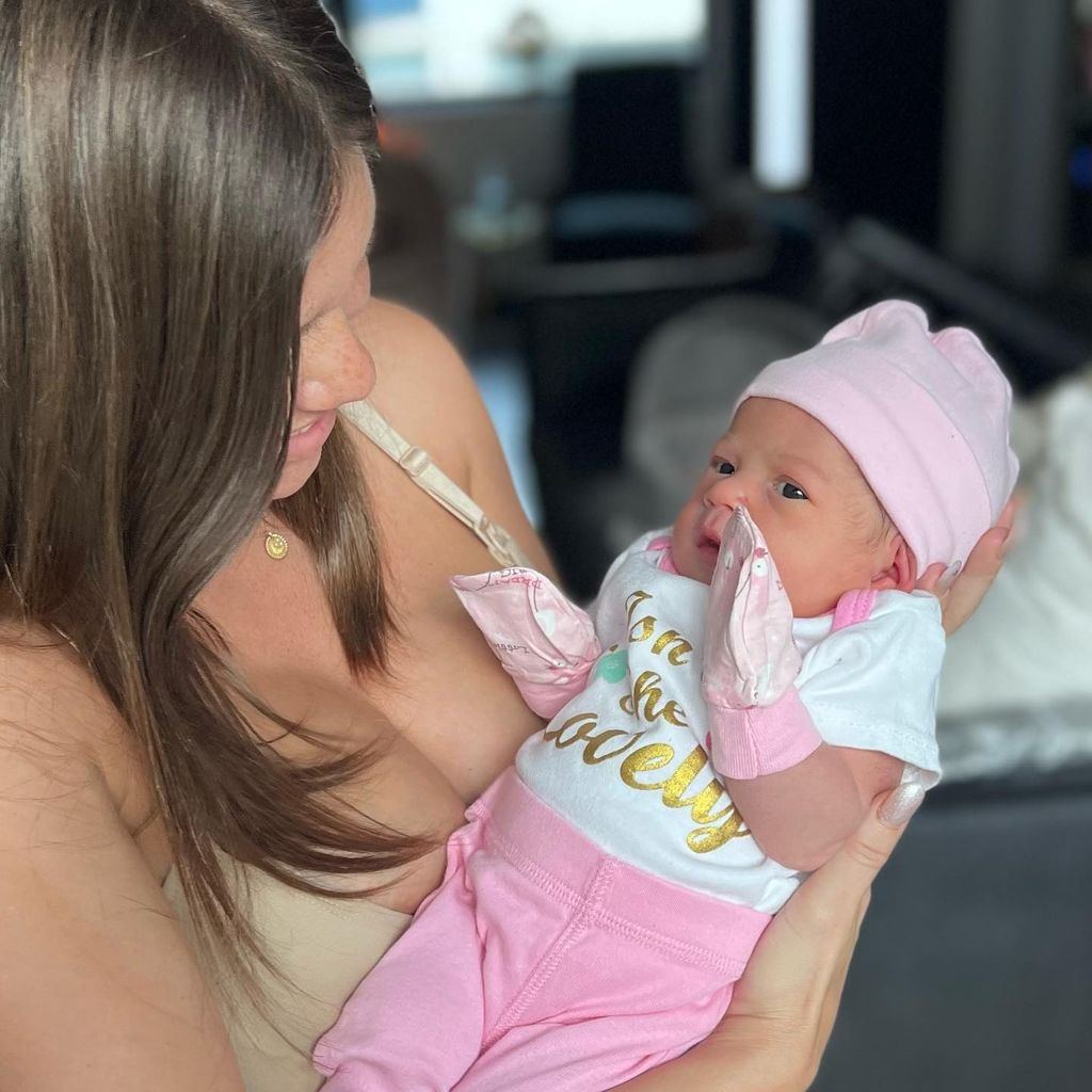 Rapperin Chanel West Coast mit ihrer Tochter