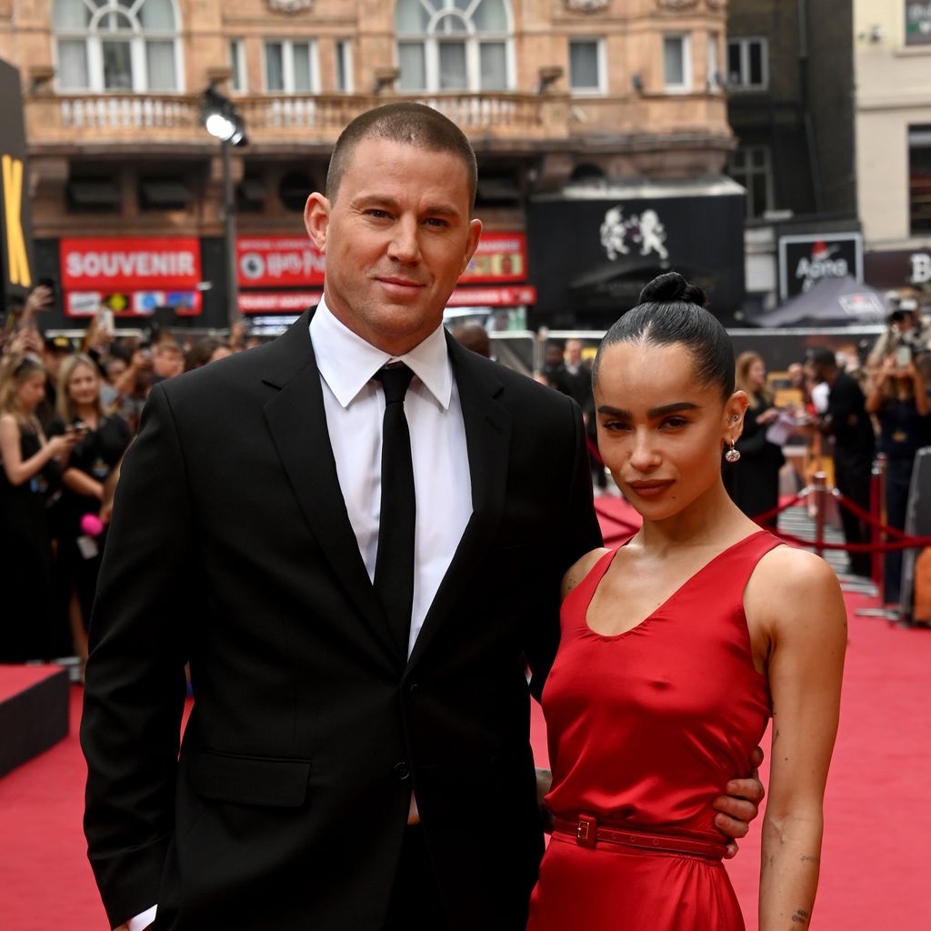 Channing Tatum und Zoë Kravitz, Filmstars