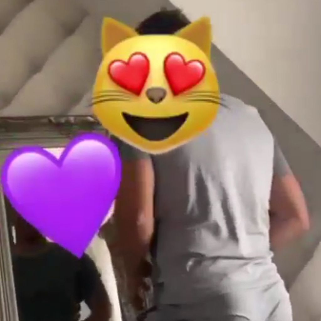 Charles Drury bei Lauren Goodger, Oktober 2020