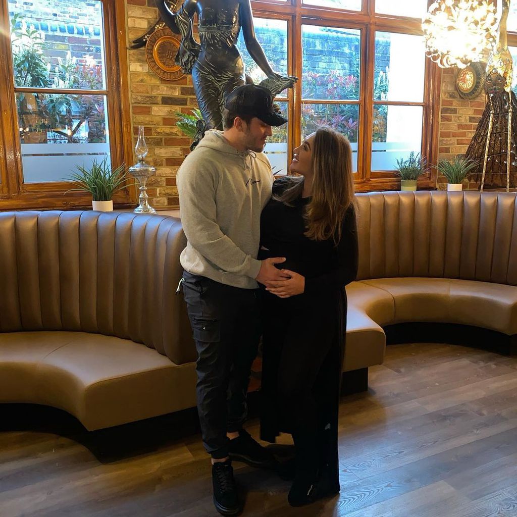 Charles Drury und Lauren Goodger im Mai 2021