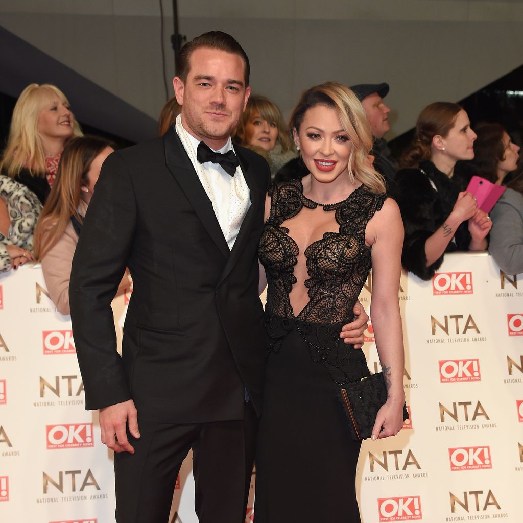 Charles Gay und Natasha Hamilton bei den "National Television Awards" 2017 in London