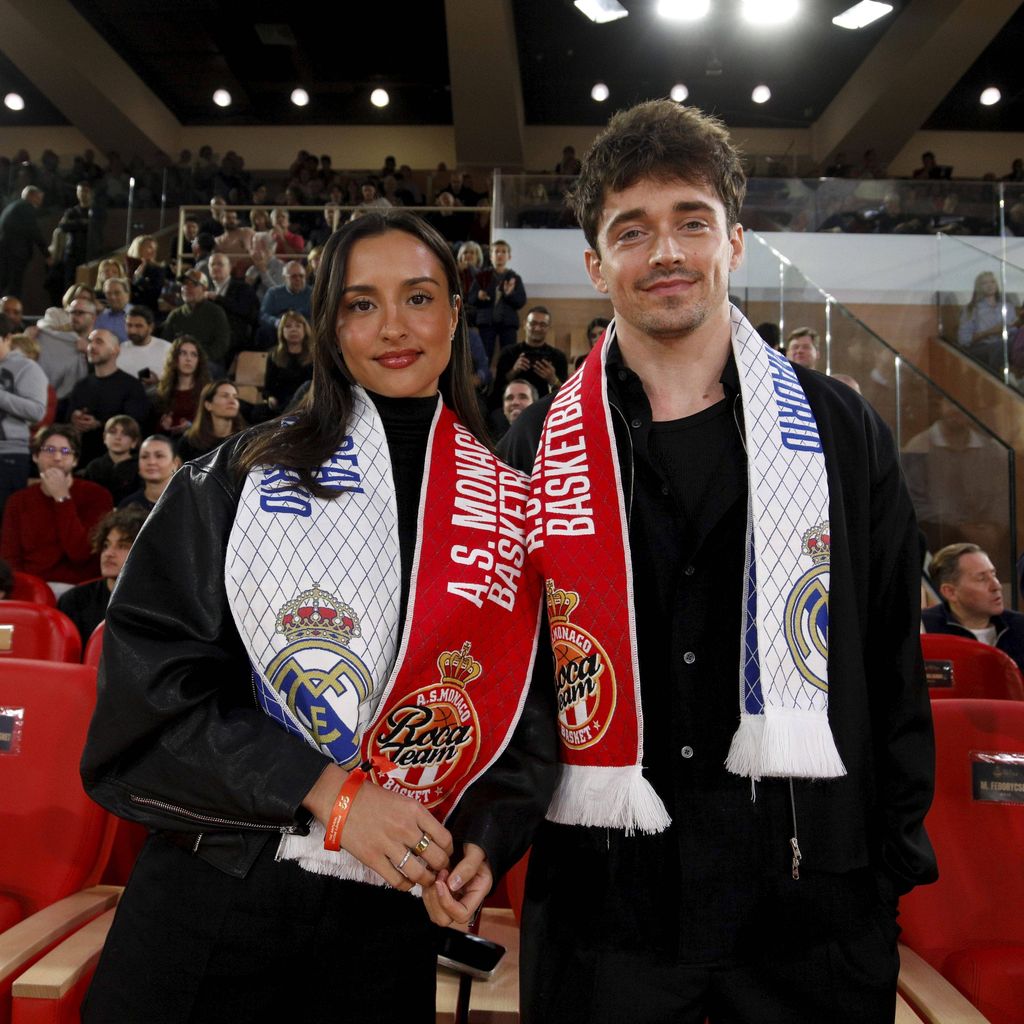 Alexandra de Saint-Mleux und Charles Leclerc, Dezember 2025