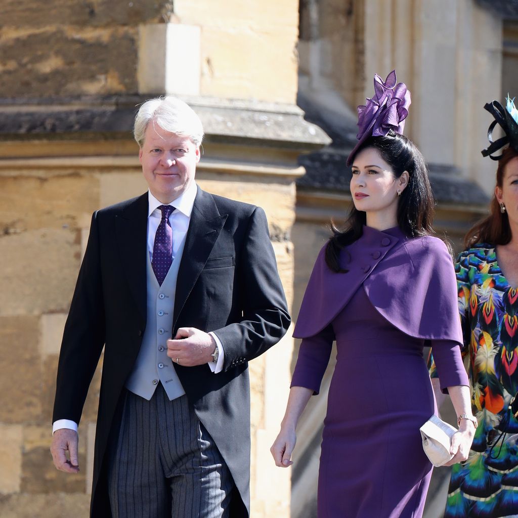 Charles Spencer und Karen Spencer bei der Hochzeit von Prinz Harry und Meghan Markle in Windsor