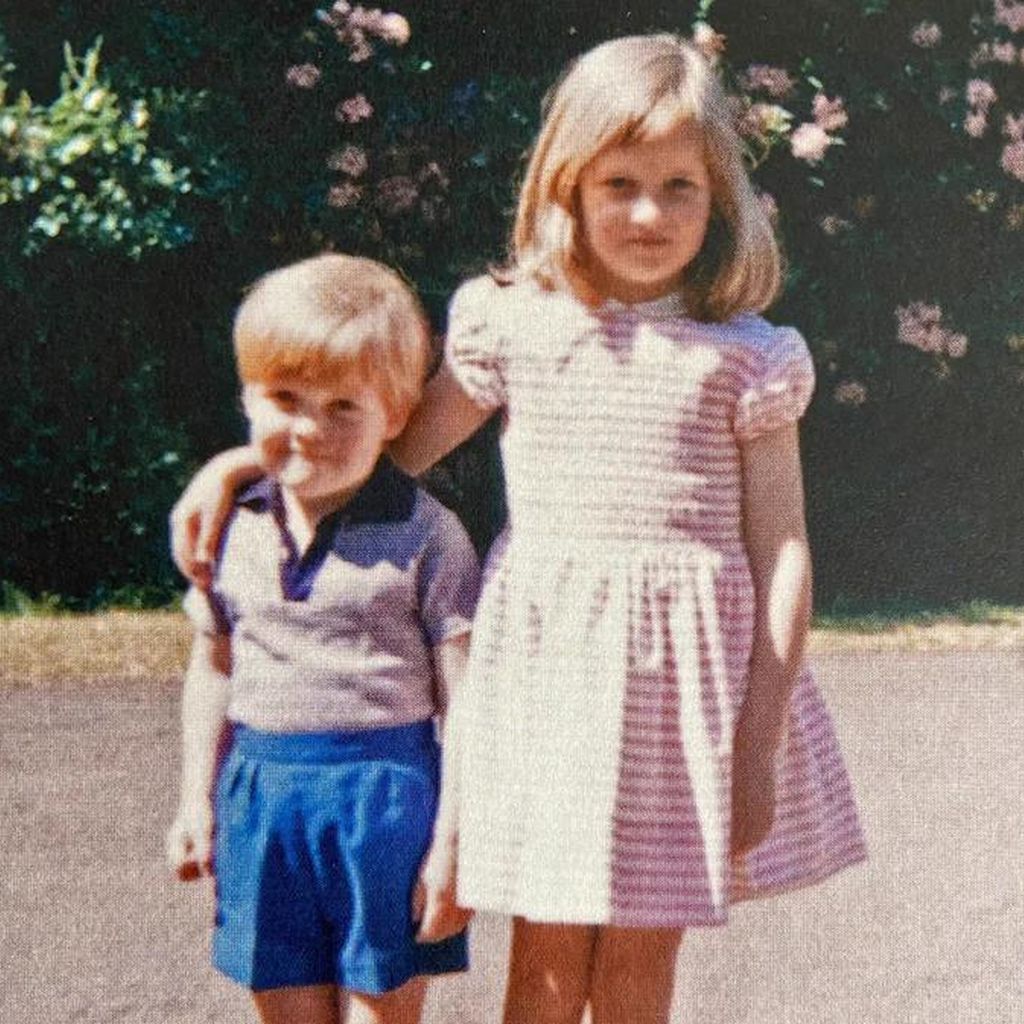 Charles Spencer und Prinzessin Diana in jungen Jahren